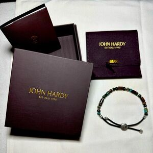 JOHN HARDY BEADED/STERLING SILVER BRACELET